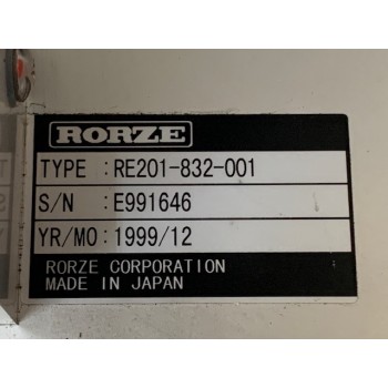 Rorze RE201-832-001 200mm Sorter Elevator